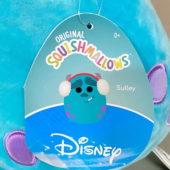8” Sulley Disney Pixar Monsters Inc Squishmallows - Picture 6 of 8